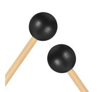 Bacchette Per Batteria 1pair Rubber Mallet Drumsticks For Percussion Such As Tongue Drum, Xylophone, Glockenspiel, Handpan Per Batteria(12.5in)