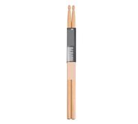 Bacchette per batteria, 2 paia di bacchette for batteria in legno d'acero 5A con testa a goccia multicolore(Wood Color)