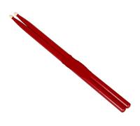 Bacchette Per Batteria 5A Drumstick Maple Drum Sticks Multicolor Drum Mallets Professional Percussion Musical Instrument Accessories Parts Per Batteria(Red)