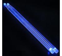bacchette per batteria 5A Luminoso Si Illumina, Kit Batteria Luminoso con Bacchette LED, Regali for Batteristi in Cristallo 5A,(G)