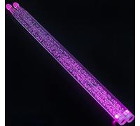 bacchette per batteria 5A Luminoso Si Illumina, Kit Batteria Luminoso con Bacchette LED, Regali for Batteristi in Cristallo 5A,(B)