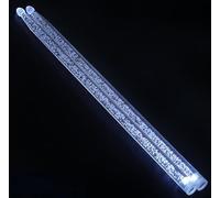 bacchette per batteria 5A Luminoso Si Illumina, Kit Batteria Luminoso con Bacchette LED, Regali for Batteristi in Cristallo 5A,(C)
