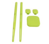 Bacchette per Batteria Ad Aria, Set di Batteria Elettronica Virtuale Portatile, Set di Batteria Elettronica Portatile per Principianti, Bambini e Adulti (Verde)