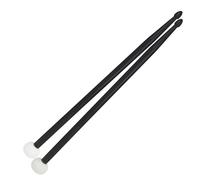 Bacchette per batteria, Bacchette 5A con martello in feltro di nylon for principianti multicolore 42,3x3,5x1,3 cm confezione da 2(B)