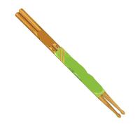 Bacchette per batteria, Bacchette for batteria 1 paio con punte a goccia in legno, diverse misure(5A)