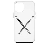 Bacchette per batteria Banda musicale grafica Custodia per iPhone 12/12 Pro