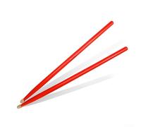 Bacchette per batteria in legno facili da usare, progettate per migliorare le prestazioni con la produzione del suono a punta ovale (ROSSO 5A)