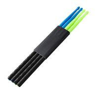 Bacchette per batteria in nylon 5a 2 paia: bacchette in plastica leggere e resistenti - Bacchette antiscivolo per bambini e adulti, accessori per strumenti musicali per principianti rock band
