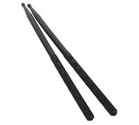 Bacchette per Batteria in Nylon Nere, 1 Paio, Antiscivolo | Drum ed Elettronico, Accessori per Batteria, Adatte a Principianti e Drummer, Robuste