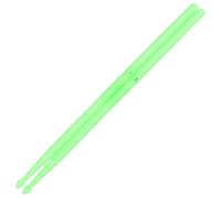 Bacchette per batteria luminose che si illuminano al buio, per adulti e musicisti, per allenamenti notturni, spettacoli dal vivo e batteria jazz, con perfetto equilibrio (luce verde, 2)