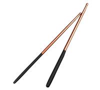bacchette per batteria Metallo, Pratica Jazz 5a, Allenamento con i pesi, Accessori for percussioni for strumenti musicali for adulti(A,415 * 13mm)