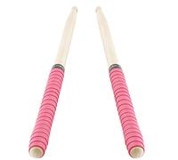 Bacchette per batteria Nastro per bacchette Avvolgere Impugnature antiscivolo Percussioni per batteria Impugnatura assorbita dal sudore Assorbe Impugnature Antiscivolo Manicotto assorbito