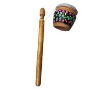 Bacchette per batteria - Piccola rana martellata, bacchette in legno progettate Caller | Bacchette per basso in legno per rullanti, tamburi a mano e strumenti musicali, per band per