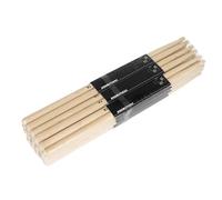 Bacchette per Batteria Professionali 12 Paia Di Bacchette Per Batteria 7A In Legno Di Acero Con Testa Di Martello A Goccia D'acqua Set Di Bacchette Accessori Per Batteria