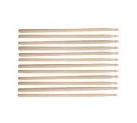 Bacchette per Batteria Professionali 6 Paia Di Bacchette In Legno Di Acero 5A Per Accessori Per Batteria Da Pratica. Bacchetta In Legno Per Esercizi