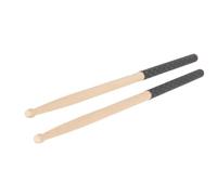 Bacchette per Batteria Professionali Bacchette Per Batteria 5A Per Adulti Principianti Bacchette Con Punta In Legno Di Acero Con Manico In Gomma Antiscivolo (Color : A)