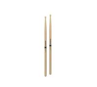 Bacchette per batteria ProMark Rebound 5AB Hickory - Realizzate per resistenza e precisione - Punta in legno di ghianda per un punto debole più ampio - 1 paio