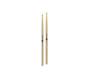 Bacchette per batteria ProMark Rebound 5AB Hickory - Realizzate per resistenza e precisione - Punta in legno di ghianda per un punto debole più ampio - 1 paio