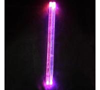 bacchette per batteria Un paio di bacchette luminose 5A, bacchette luminose a LED, infiamma il tuo concerto!(Pink)