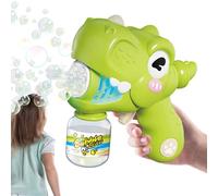 Bacchette per bolle di dinosauro - regali interattivi, a prova di perdite, giocattolo riutilizzabile per giocare all'aperto, per ragazze, bambini, giovani, parchi, spiagge, cortili