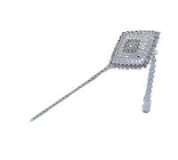Bacchette per capelli cinesi vintage con strass clip per capelli alla moda accessorio per capelli unico bastone per capelli