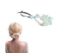 bacchette per capelli, Clip N twist francese, fermaglio for capelli, mollette scorrevoli, forcine for fissare lo chignon, fermagli for capelli con una parola Accessori for donne e ragazze(Style 8)