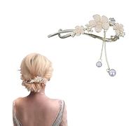 bacchette per capelli, Clip N twist francese, fermaglio for capelli, mollette scorrevoli, forcine for fissare lo chignon, fermagli for capelli con una parola Accessori for donne e ragazze(Style 1)