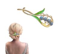 bacchette per capelli, Clip N twist francese, fermaglio for capelli, mollette scorrevoli, forcine for fissare lo chignon, fermagli for capelli con una parola Accessori for donne e ragazze(Style 24)
