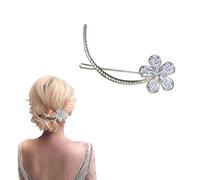 bacchette per capelli, Clip N twist francese, fermaglio for capelli, mollette scorrevoli, forcine for fissare lo chignon, fermagli for capelli con una parola Accessori for donne e ragazze(Style 16)