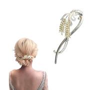 bacchette per capelli, Clip N twist francese, fermaglio for capelli, mollette scorrevoli, forcine for fissare lo chignon, fermagli for capelli con una parola Accessori for donne e ragazze(Style 6)