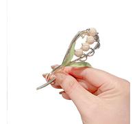 bacchette per capelli, Clip N Twist Francese, mollette scorrevoli, fermaglio for capelli, forcine for fissare lo chignon, clip twist in lega con mughetto Forcina for capelli con una parola Accessori f
