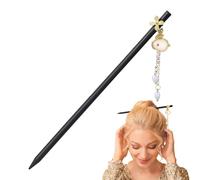 Bacchette per capelli da donna | Bacchette per capelli di giada coniglio | Ago tradizionale cinese a , copricapo da donna, forcina per capelli fatta a mano per copricapo