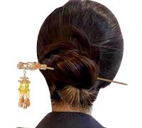 Bacchette per capelli da donna | Bastoncini per capelli luminosi con