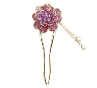 Bacchette per capelli da donna, di peonia cinese, 30 g, bastoncini decorativi vintage per capelli per uso quotidiano, feste, cosplay e festival, design in stile tradizionale per ragazze