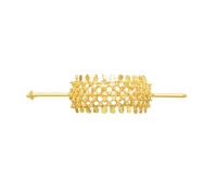 Bacchette per capelli dorate Thai Ancient Trend Lega di Tenditore Tradizionale Capelli Tradizionali Gioielli di Lusso