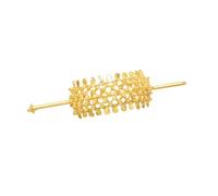 Bacchette per capelli dorate Thai Ancient Trend Lega di Tenditore Tradizionale Capelli Tradizionali Gioielli di Lusso