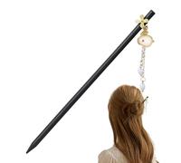 Bacchette Per Capelli Retro Con Nappa Di Coniglio Di Giada, Bacchette Per Capelli,Bacchette Per Capelli Per Donna |Forcina Arrotolata Cinese Tradizionale, Copricapi Per Donne, Forcina