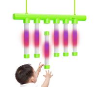 Bacchette per giochi di riflessi - Barra principale in PP da 40 cm | Reaction Gamme Sticks Toy con cattura che cade, 3 velocità regolabili, coordinazione - mano | Drop Catch Game Stick