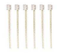 Bacchette per piante elettriche, 6 antenne a bobina di rame in filo, 30 cm, per rese più elevate su terrazze, balconi, giardini, piante vegetali