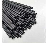 Bacchette per saldatura in acciaio dolce Bacchette for saldatura in plastica PP nere, confezione da 200 mm* 40 pezzi/forma triangolare/forniture for saldatura Bacchette for saldatura