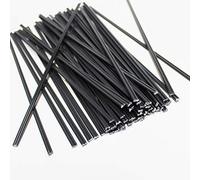 Bacchette per saldatura plastica, Bacchette for saldatura in plastica for pistola ad aria calda ABS nero PE PP PPR 2,5x5,0 mm 250 10 pezzi(Abs 10pcs)