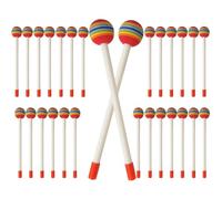 Bacchette per tamburi per bambini, 28 pezzi, bastoncini per ritmo, strumenti musicali, strumenti musicali in PVC, strumenti musicali, strumenti a percussione, bacchette giocattolo per bambini