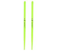 Bacchette per tamburo, bacchette per batteria, morbide, leggere, leggere, con nylon fluorescente di alta qualità, regalo perfetto per famiglie, amici, batteria professionale
