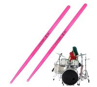 Bacchette per tamburo, bacchette per batteria, morbide, leggere, leggere, con nylon fluorescente di alta qualità, regalo perfetto per famiglie, amici, batteria professionale