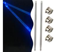 Bacchette pronte per le feste con bagliore luminoso ideali per la batteria nottu