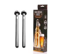 Bacchette refrigeranti per bottiglie di birra in acciaio inox, per refrigeratori di bottiglie di birra in acciaio inox, per mantenere fredde le bevande, per gli amanti della birra (2 pezzi)