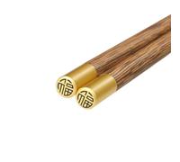 Bacchette riutilizzabili 1 paio di bacchette alimentari FU carattere design non verniciato stile giapponese in legno sushi pollo bacchette uso quotidiano Sushi bacchette di legno bacchette di legno
