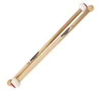 BACCHETTE TIMPANI T0 MORBIDI BATTENTI PIATTI GONG MALLETS COPPIA FELTRO