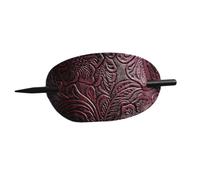 Bacchette tradizionali per capelli tailandesi in poliuretano, colore: rosso | Accessorio decorativo per cosplay, elegante filigrana per capelli, chignon per ragazze, gioielli antichi