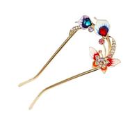 Bacchette volanti per capelli con animali domestici, da sposa, per matrimoni e fermagli per capelli, a forma di U, per donne, ragazze, famiglia, idee regalo